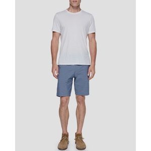THEORY Zaine Graph Check Rustin Shorts Blue